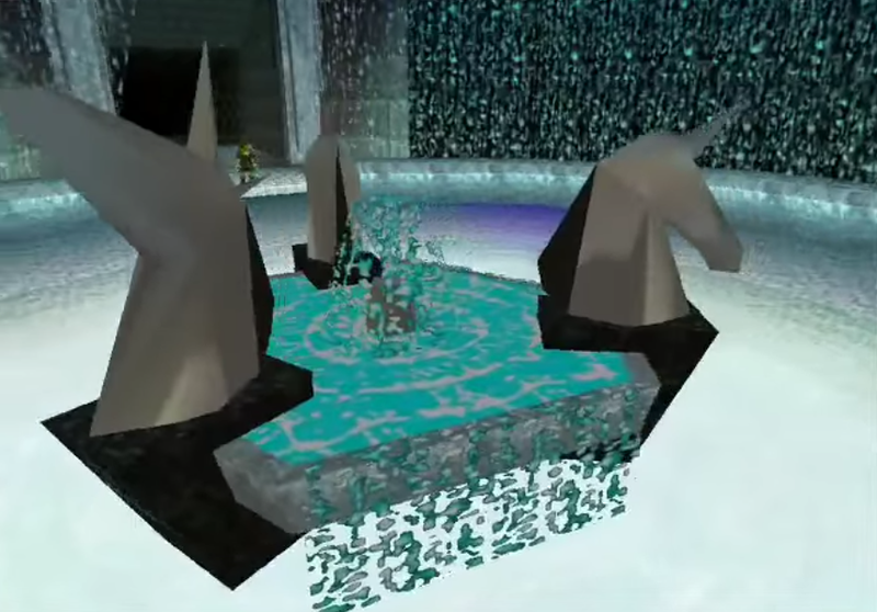The “Unicorn Fountain” from Project Ura.